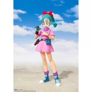 正版 SHF 七龙珠 布尔玛 BULMA 大冒险的开始 再版 可动手办 现货