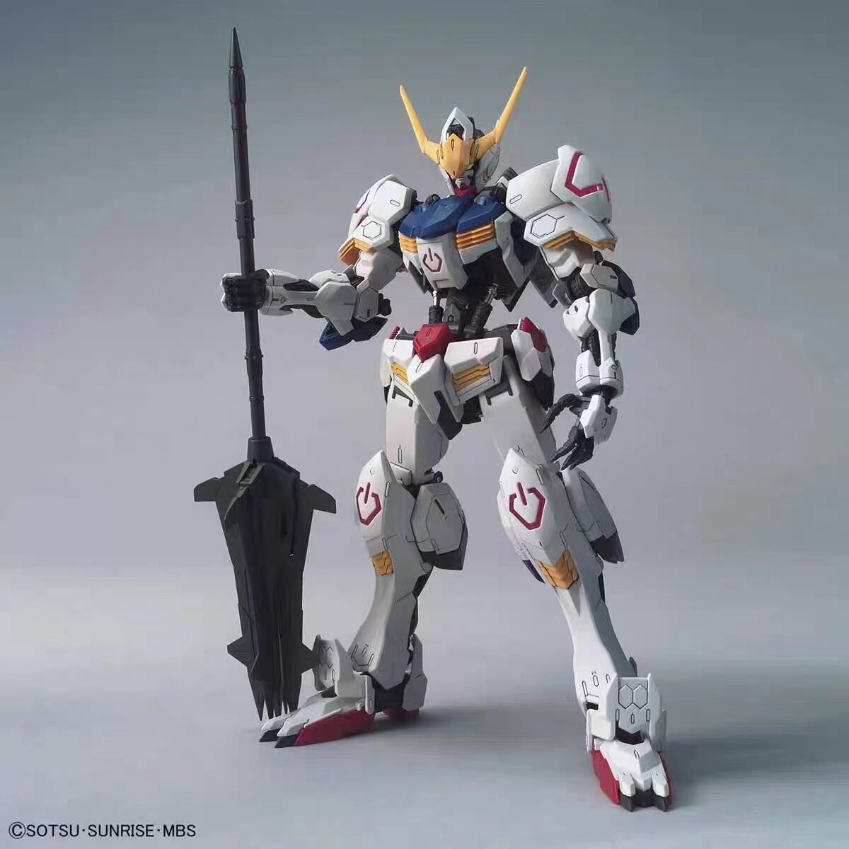 现货 正版 MG 1/100 巴巴托斯高达第四形态铁血孤儿团IBO拼装模型