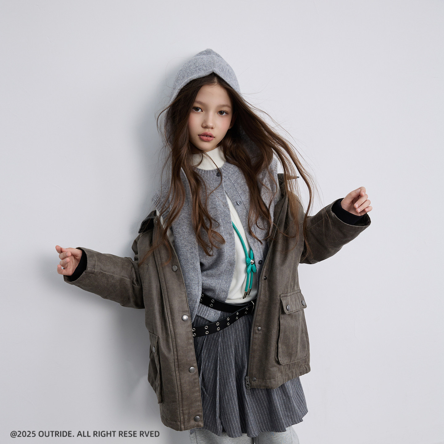 【商场同款】越也童装女童羽绒服夹克廓形保暖外套2025年冬季新品,童装/婴儿装/亲子装,羽绒服,淘宝优惠券,粉丝福利购,淘宝优惠卷