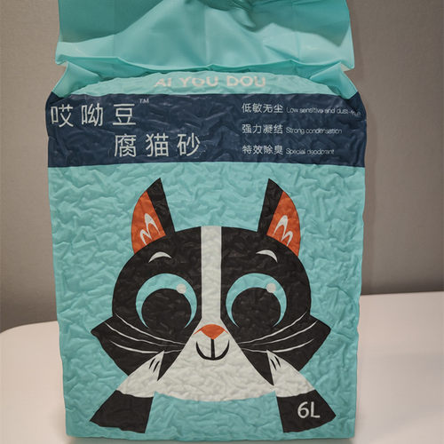 哎呦豆腐猫砂除臭无尘6L4.8斤