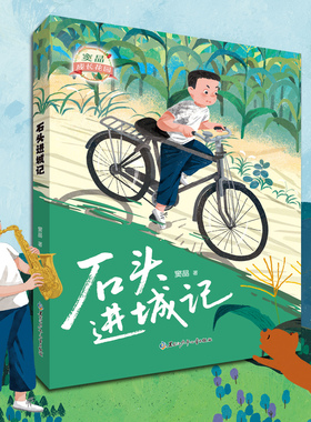 石头进城记 窦晶著 黑龙江少年儿童出版社 fb 小学4年级自我认识拓展阅读书籍四年级 正版现货