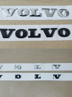 沃尔沃VOLVO汽车尾标后标车贴