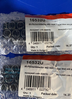 原装正品 Honeywell霍尼韦尔 Satronic火检16552U