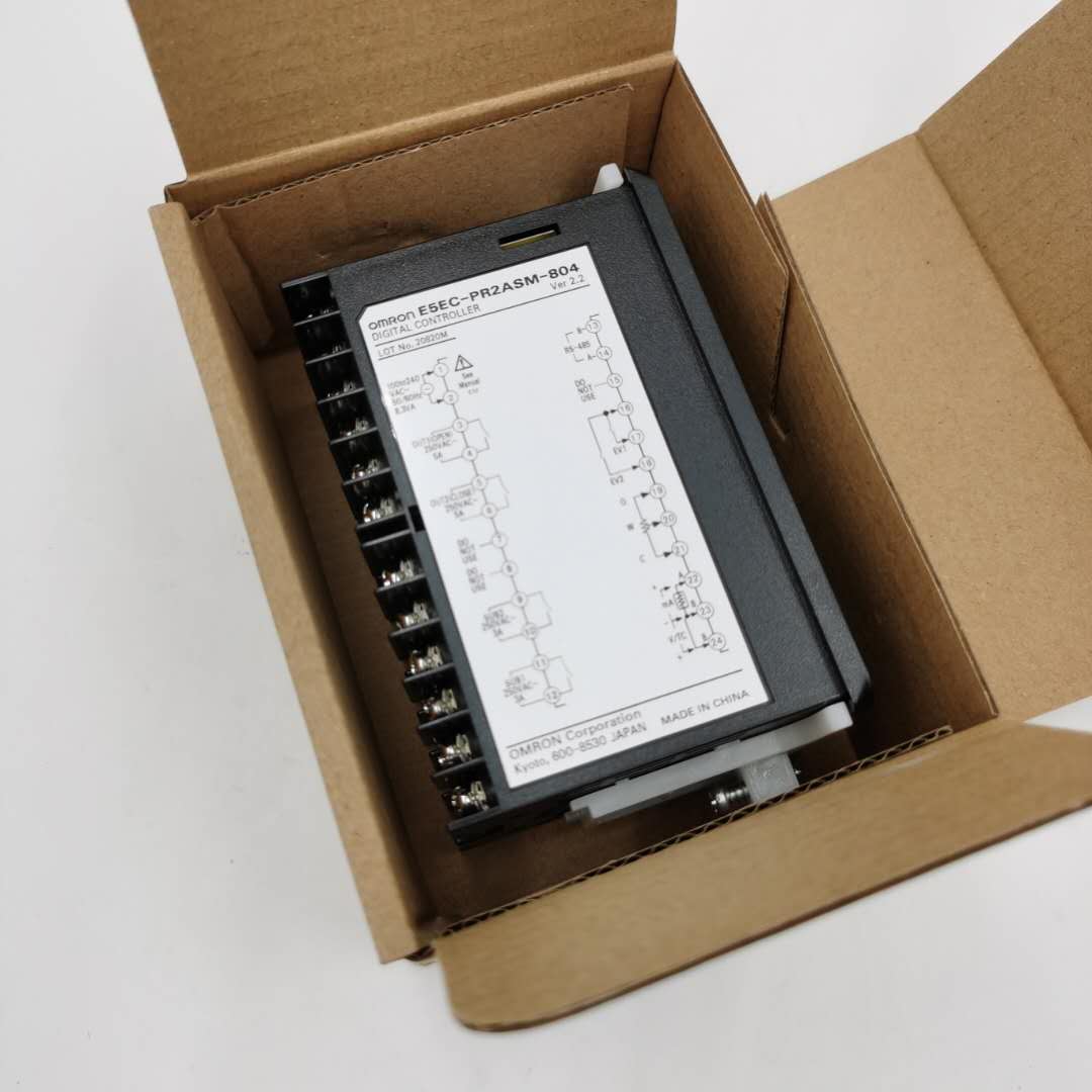 日本欧姆龙温控器E5EC-PR2ASM-804 CP1E-N60DT-A