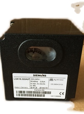 德国Siemens西门子 燃烧控制器 LGK16.322A27 现货供应