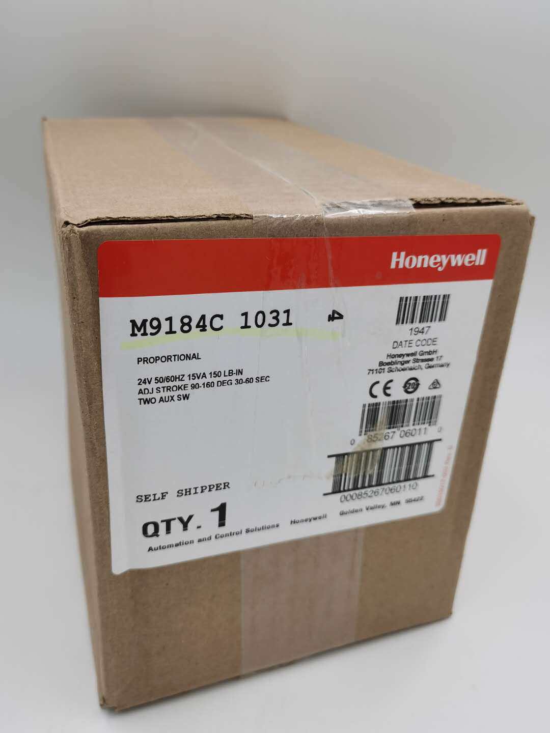 美国Honeywell霍尼韦尔M9184D1021马达 M9184C1031 M9184F1034