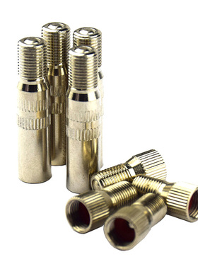 包邮汽车轿车气门嘴金属延长帽延长杆 铜镀铬 长度39mm现货轮胎帽