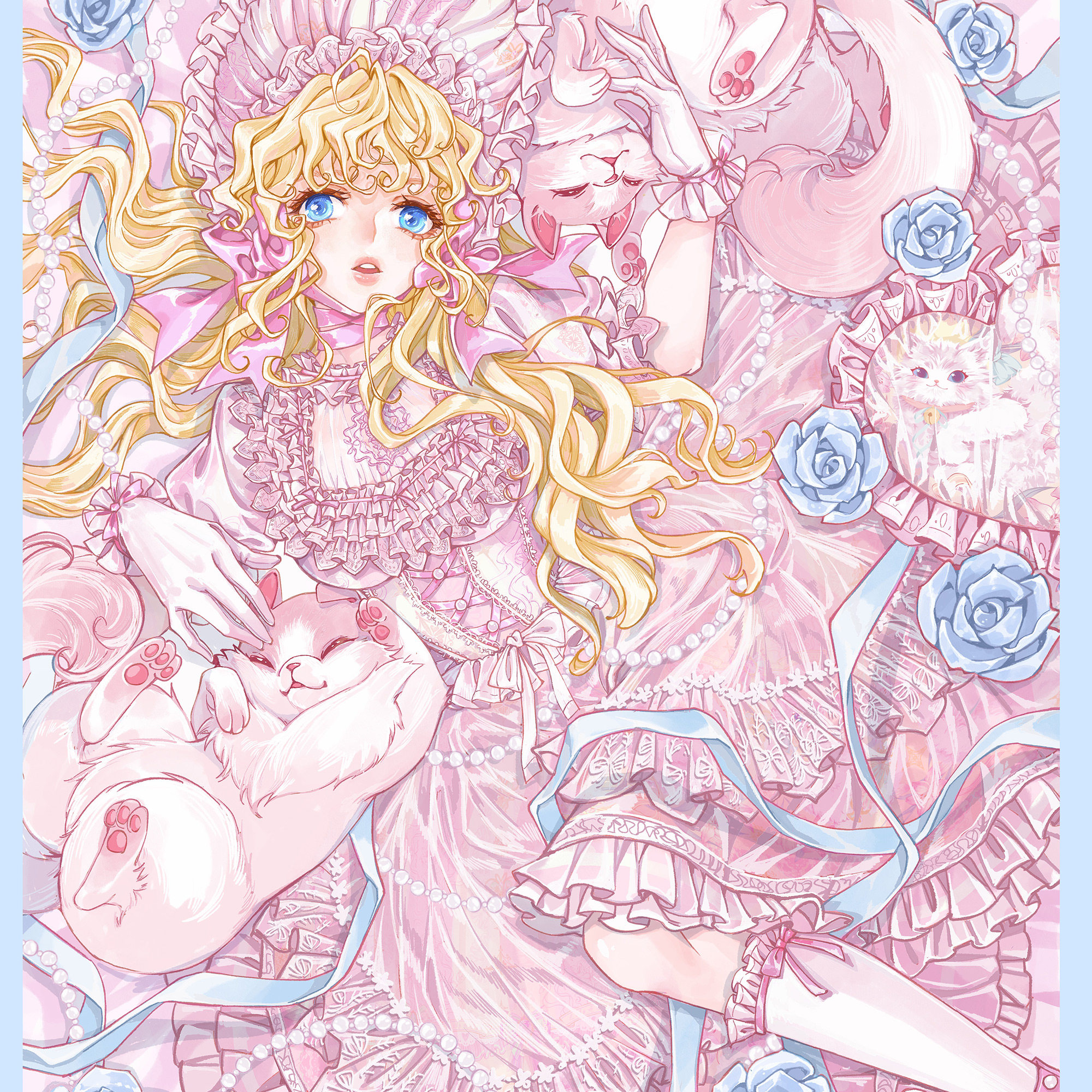 猫的莉莉安JSK原创款Lolita图片
