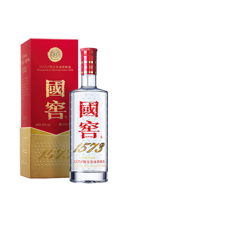 国窖1573官方旗舰店 经典装52度375ml*1浓香型高度白酒送礼正品