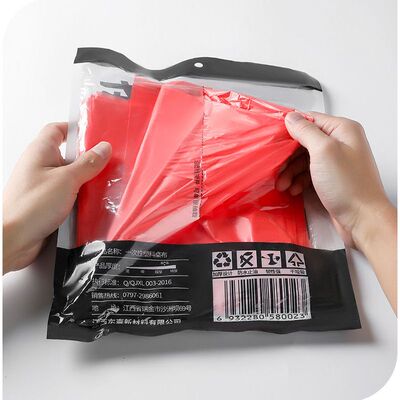 加厚一次性桌布10-100片装塑料圆桌正方形台布酒店婚庆宴席防水油