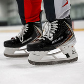 高阶精英款 25年新款 鲍尔青年成人比赛级冰刀鞋 FLYPRO冰球鞋 Bauer