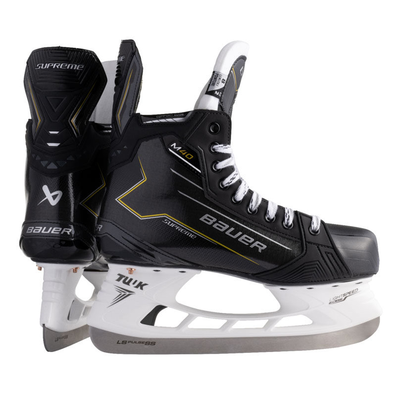 新款Bauer M40冰球鞋包尔儿童青少年成人中高级款冰刀鞋滑冰溜冰