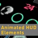 Elements 包更新 Animated HUD UE5贴图 界面统计进度条