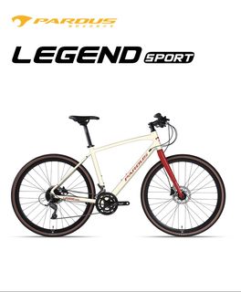 Pardus瑞豹丰碑legend sport休闲舒适几何铝架碳叉平把公路车碟刹