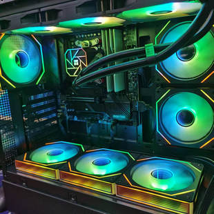 台式电脑组装全套高配华硕主板diy游戏组装机配置自选海景房整机