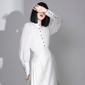 立领上衣衬衫 衬衫 日常百搭通勤 原创汉服新中式 风牵一袖