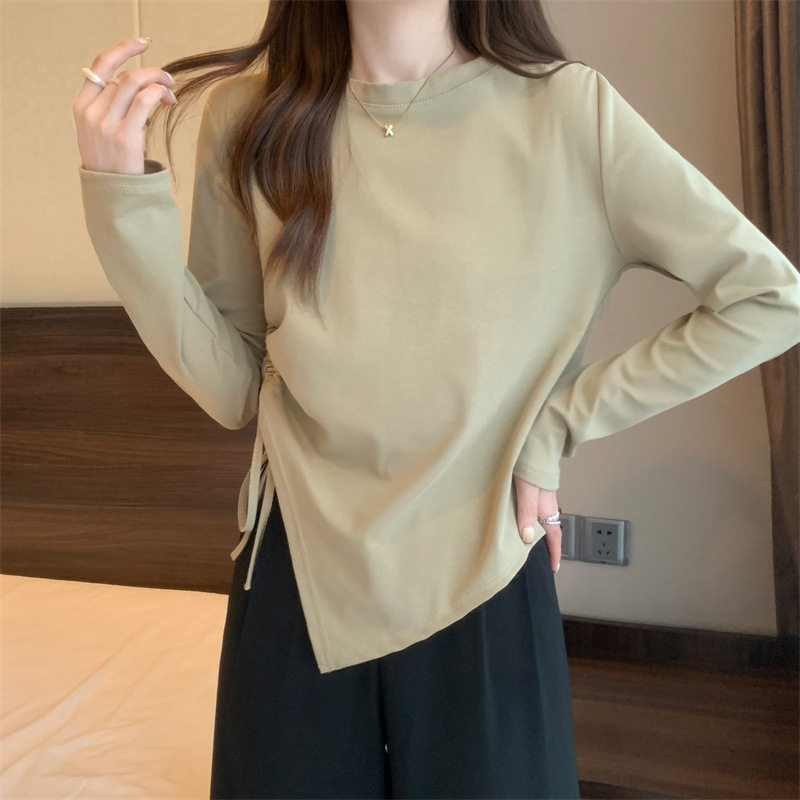 韩版百搭长袖t恤女春季2026T恤