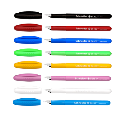施耐德学生钢笔402+马卡龙色+