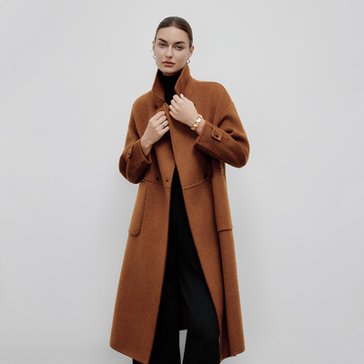 毛呢外套大衣女款2025新款