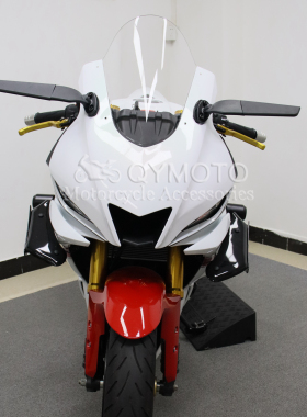 适用于雅马哈YZF-R3 R25 19-23款改眯眯眼改装头罩变脸R3改R1前脸