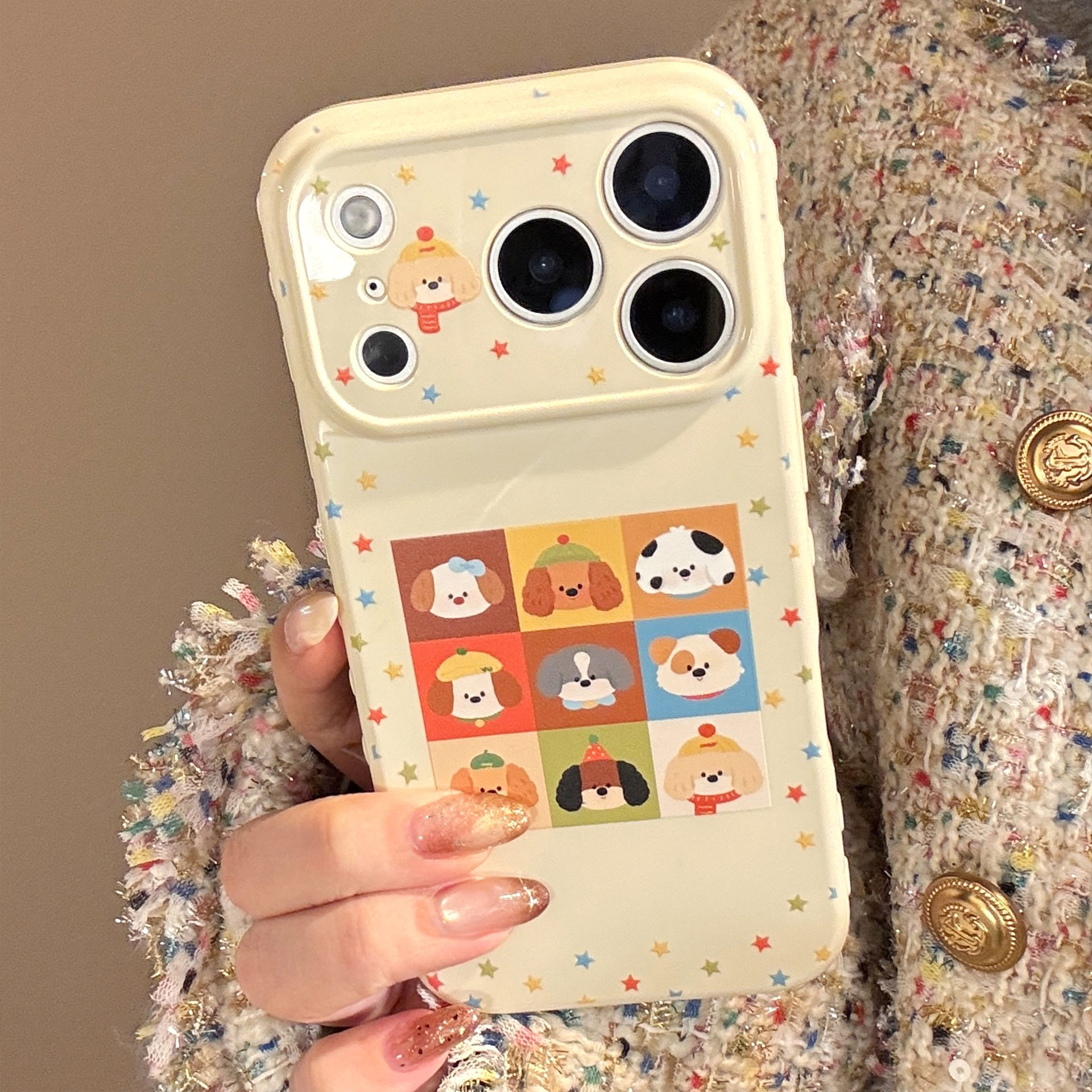 17智能AI相机按键包裹手机保护壳