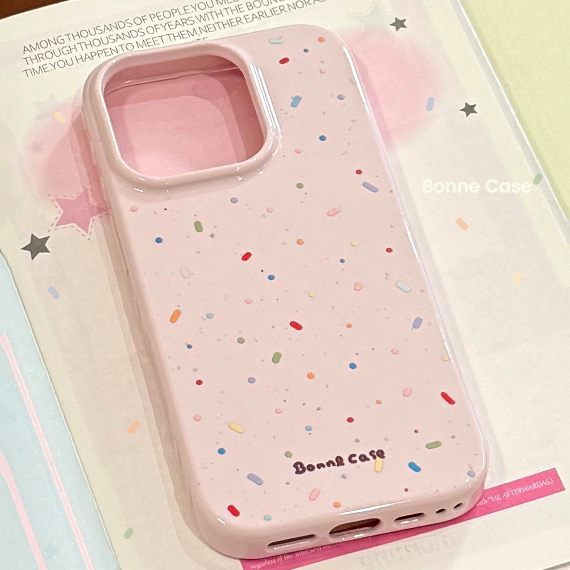 【智能AI相机键包裹】韩系ins彩色糖果波点适用苹果18手机壳新款iPhone17promax可爱女款16PM简约17PRO保护套