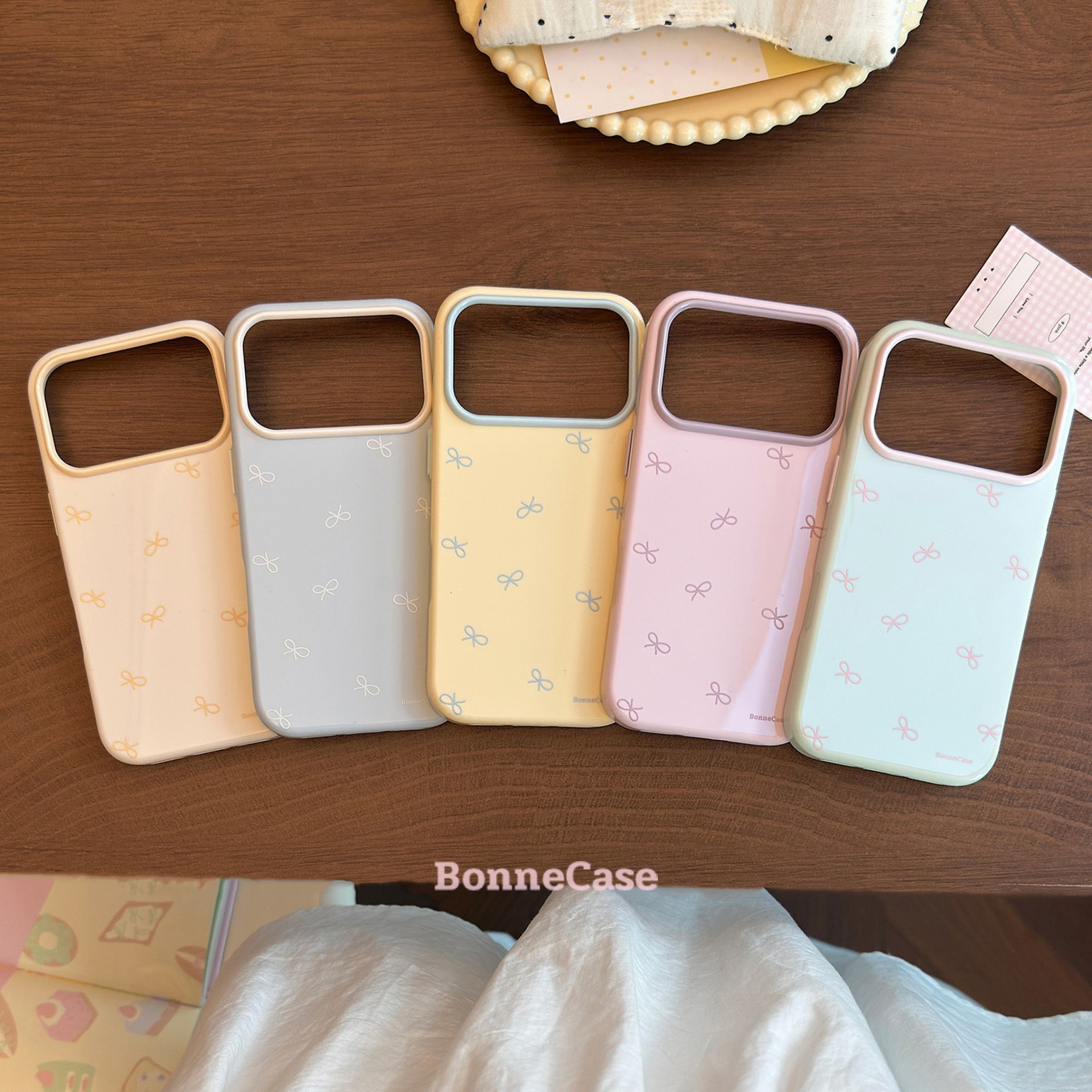 【17相机触控按键包裹】ins风个性简约蝴蝶结适用iPhone17promax手机壳苹果17PM新款16pro韩系小众高颜值软壳