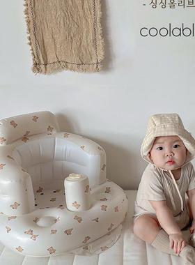 coolable学坐椅宝宝婴儿训练学坐神器洗澡椅坐椅餐椅儿童充气沙发