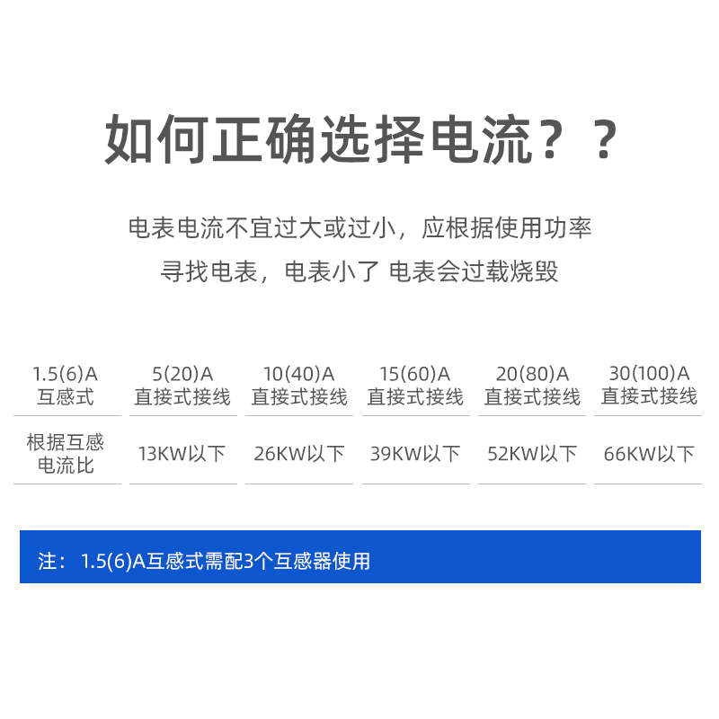 单导轨电表电式8流电压功率频率有功通相电能导轨电能表45三讯表