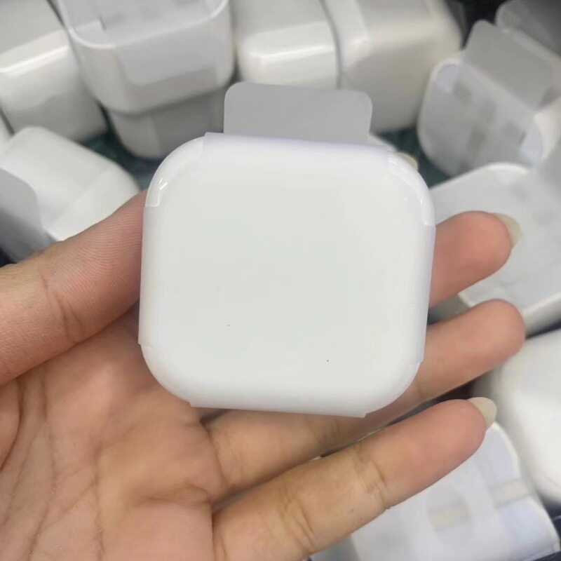20W 35W 60W编织线拆机配件港版英规三脚充电头适用苹果手机/iPad/MacBook 笔记本电脑原装英规插脚转换器