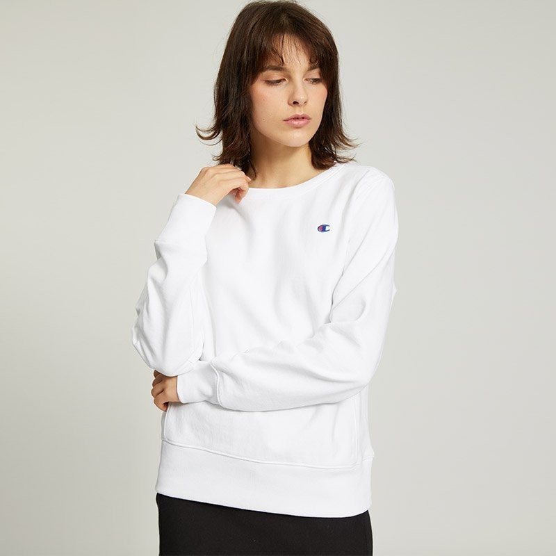 CHAMPION冠军加绒小标纯色卫衣
