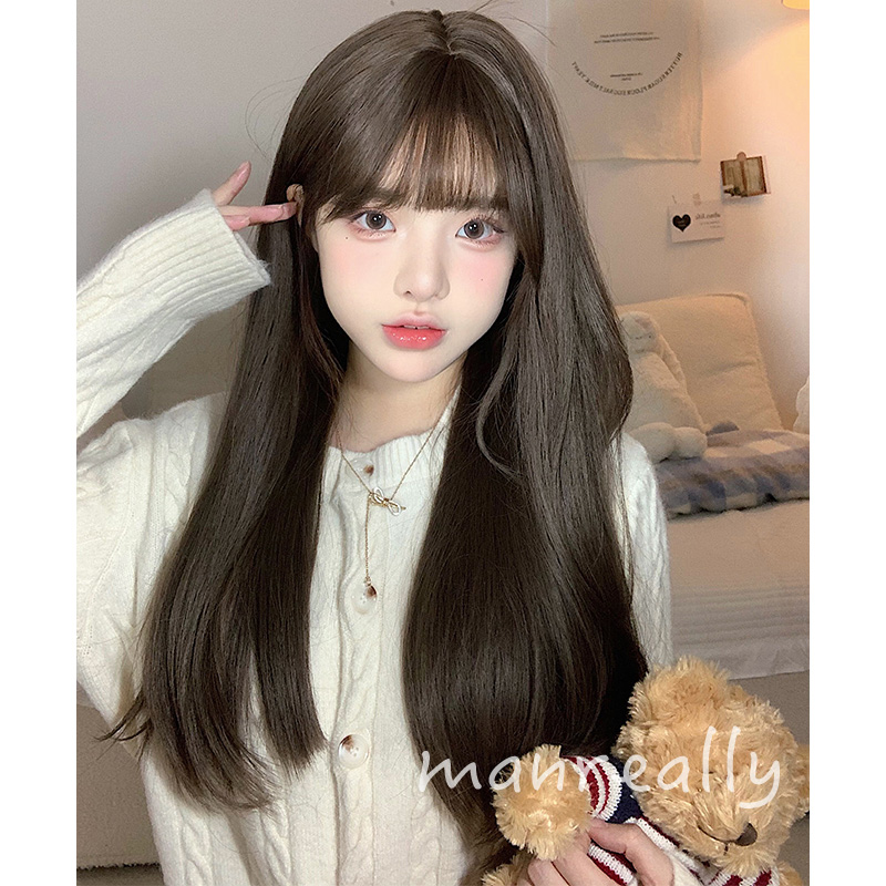 漫真假发女发日常长直发新款