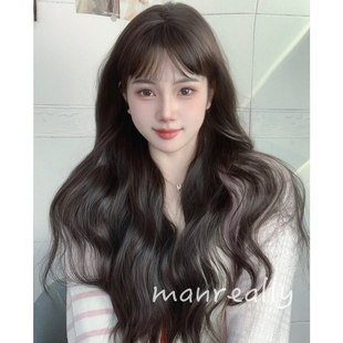 假发 穿搭全头套式 漫真假发女长发卷发新款 大波浪Lolita日常JK时尚