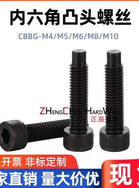 TAC51碳钢 粗牙凸头 圆柱头内六角止动螺栓型FCBBG/CBBG4/M5/M6