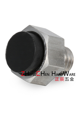 TDB36带聚氨酯螺纹止动销 固定调整块螺丝USSTEH5.5 7 8 10