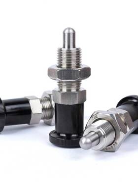 SXPA/SXPK不锈钢复位型弹簧分度销无卡复位型旋钮柱塞ZAM02/ZAM12