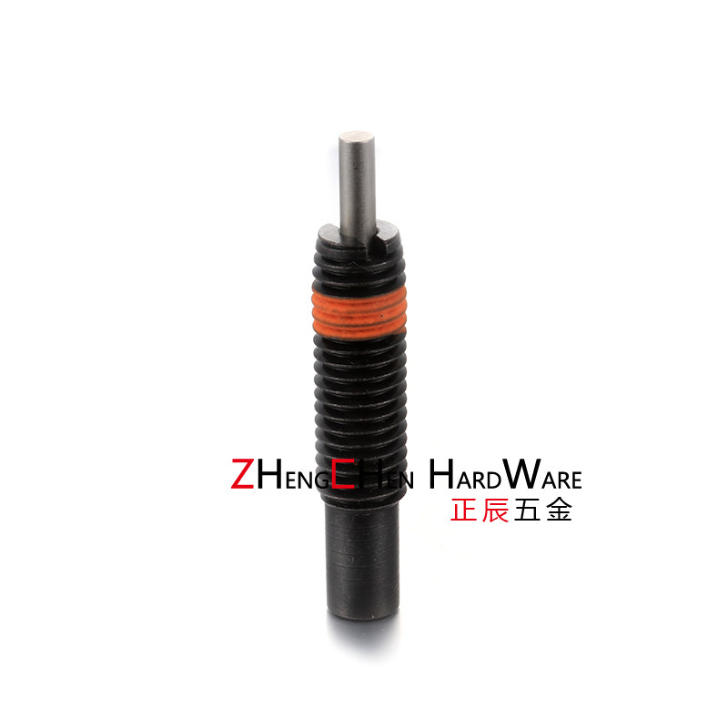 ZAW01前端平面型弹簧柱塞 轻载型伸缩弹簧顶销 PJLF5/6/8/10-5
