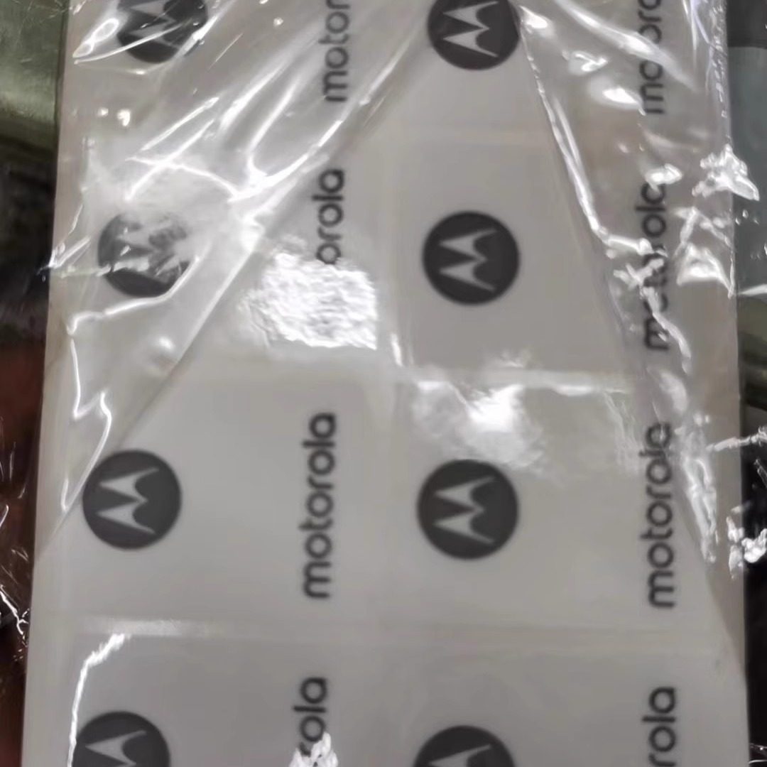适用moto手机封口标出厂封贴原厂贴摩托罗拉新机标签通用包裹封标