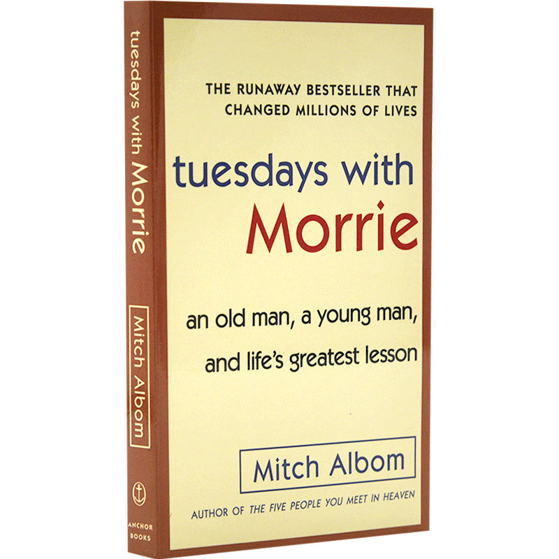 现货 相约星期二 英文原版 tuesdays with morrie 十四堂星期二的课