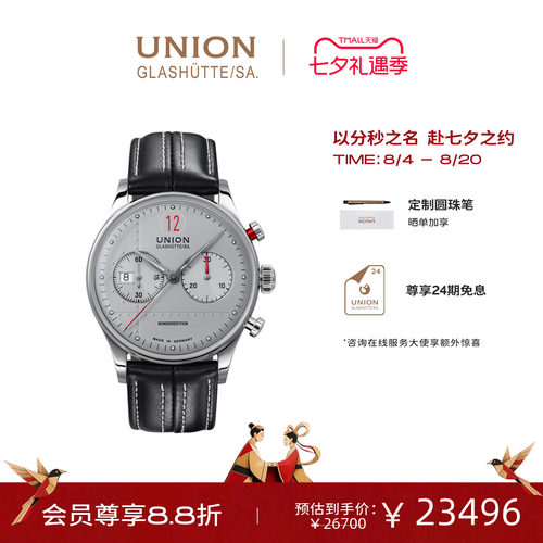 Union格拉苏蒂宇联腕表