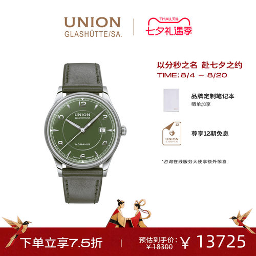 Union格拉苏蒂宇联腕表