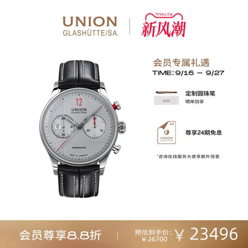 Union格拉苏蒂宇联腕表