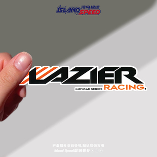 Lazier 饰贴花 Racing汽车贴纸印地赛车系列赛车身车窗装