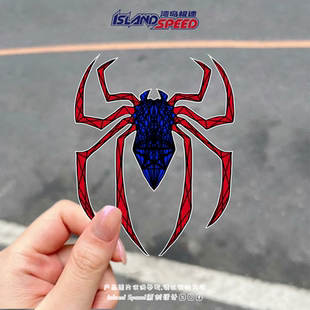 蜘蛛侠标志贴花个性 创意设计汽车车身挡风玻璃车身侧面贴纸