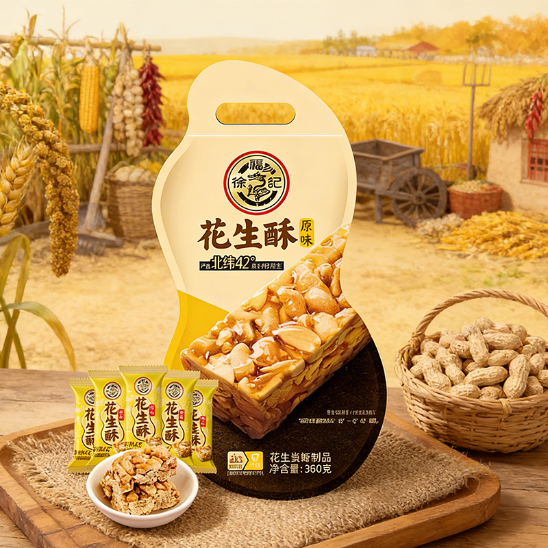 徐福记花生酥360g袋装