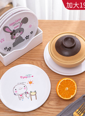 大号餐垫隔热垫餐桌杯垫防烫耐热日式碗菜盘垫家用锅垫盘垫餐盘子