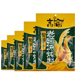 高榆酸萝卜老鸭汤炖料350g清汤火锅底料锅底清炖老鸭子大鹅汤料包