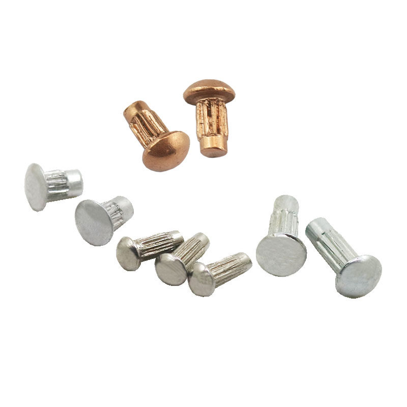 M2M3M4M5】304不锈钢标牌铆钉紫铜半圆头滚花铆钉实心商标牌铆钉,五金/工具,标牌铆钉,淘宝优惠券,粉丝福利购,淘宝优惠卷