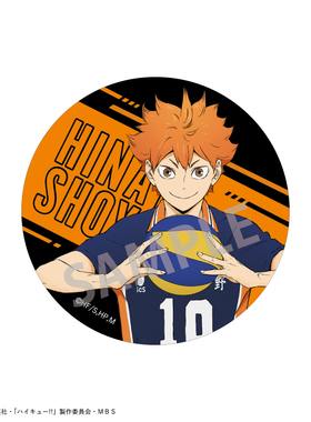 漫库正版周边KAMIO排球少年等身徽章吧唧抱球站姿日向翔阳官谷