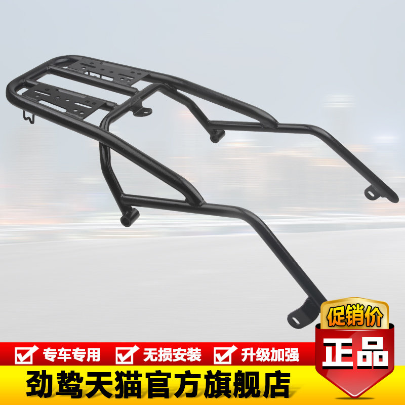 适用钱江闪250摩托车闪SRV150后尾货架尾箱背箱靠背支架改装配件
